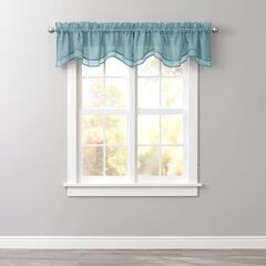 BH Studio Sheer Voile Layered Valance