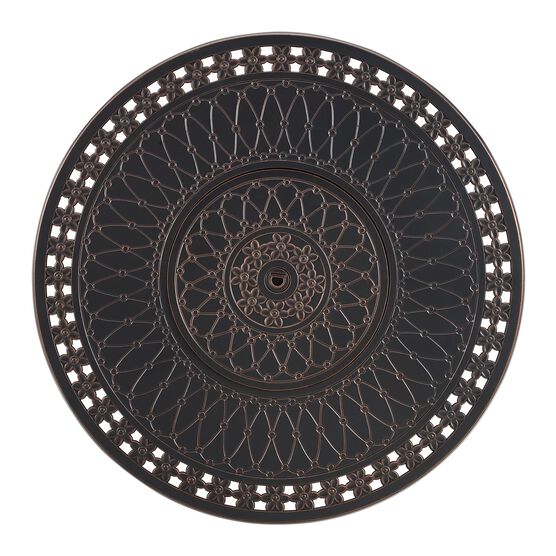 Columbia 34" Aluminum Round LPG Fire Pit, , alternate image number null