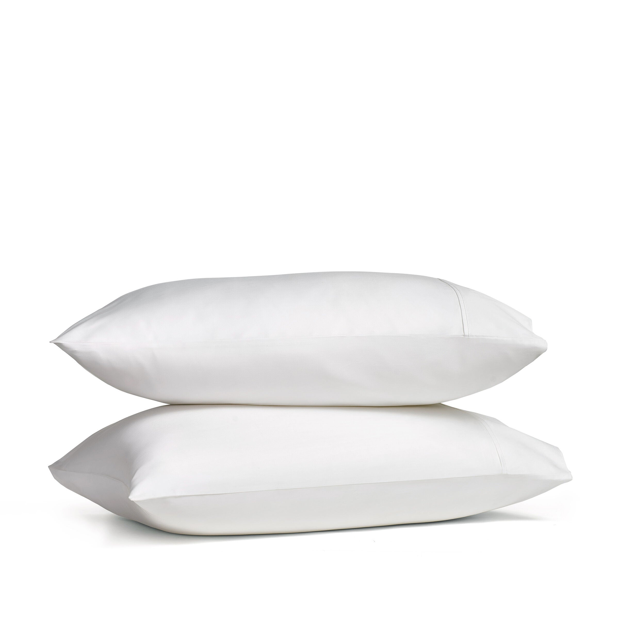 PREMIER SATEEN PILLOW CASE PAIR, CRISP WHITE, hi-res image number 0