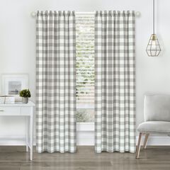 Hunter Rod Pocket Window Curtain Panel