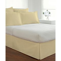 Fresh Ideas Poplin Tailored Bed Skirt