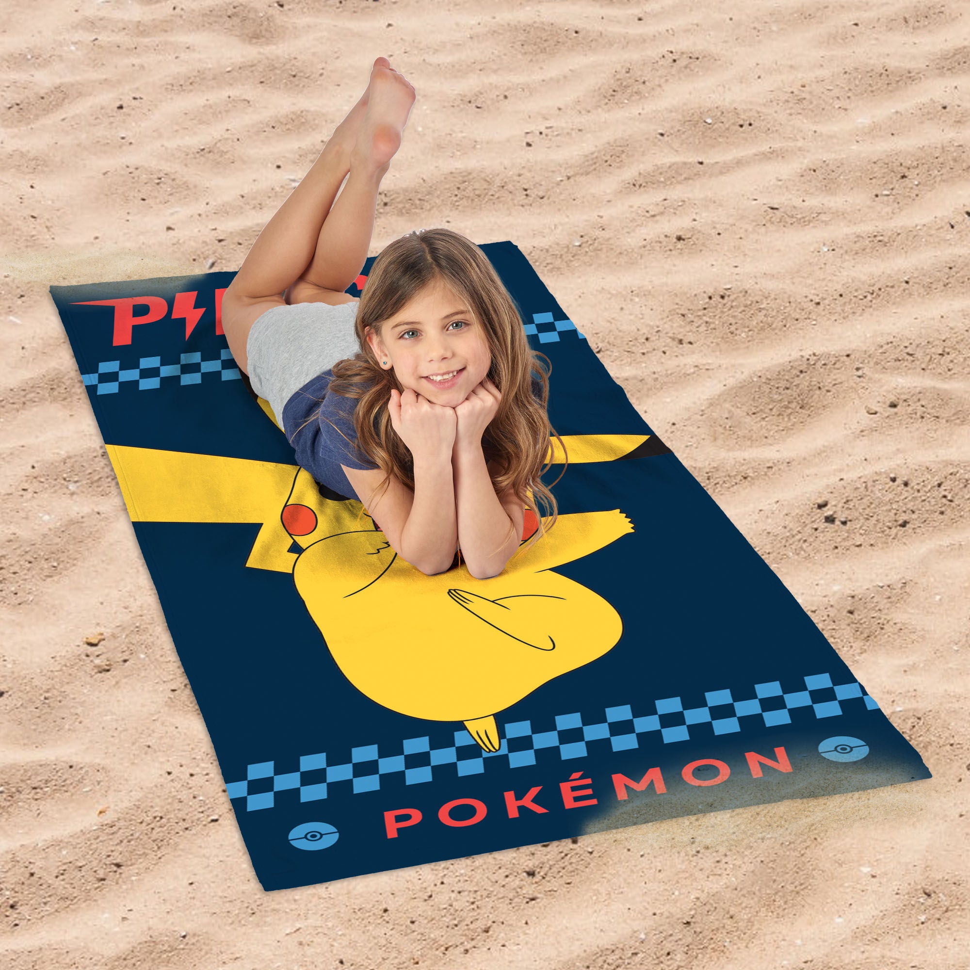 Pokemon Poke Legend Microfiber Beach Towel 30x60 inches, POKEMON, alternate image number 1