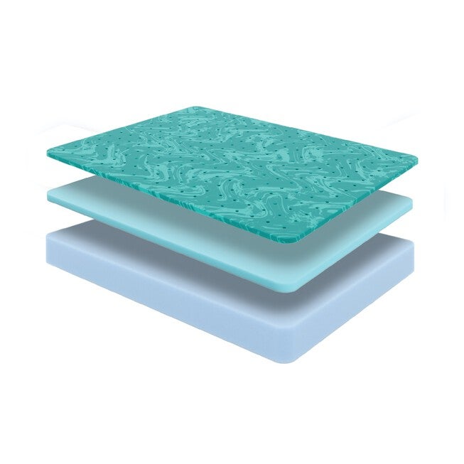 10 inches Gel Memory Foam Mattress, Medium, Cal King Mattress, , on-hover image number 1