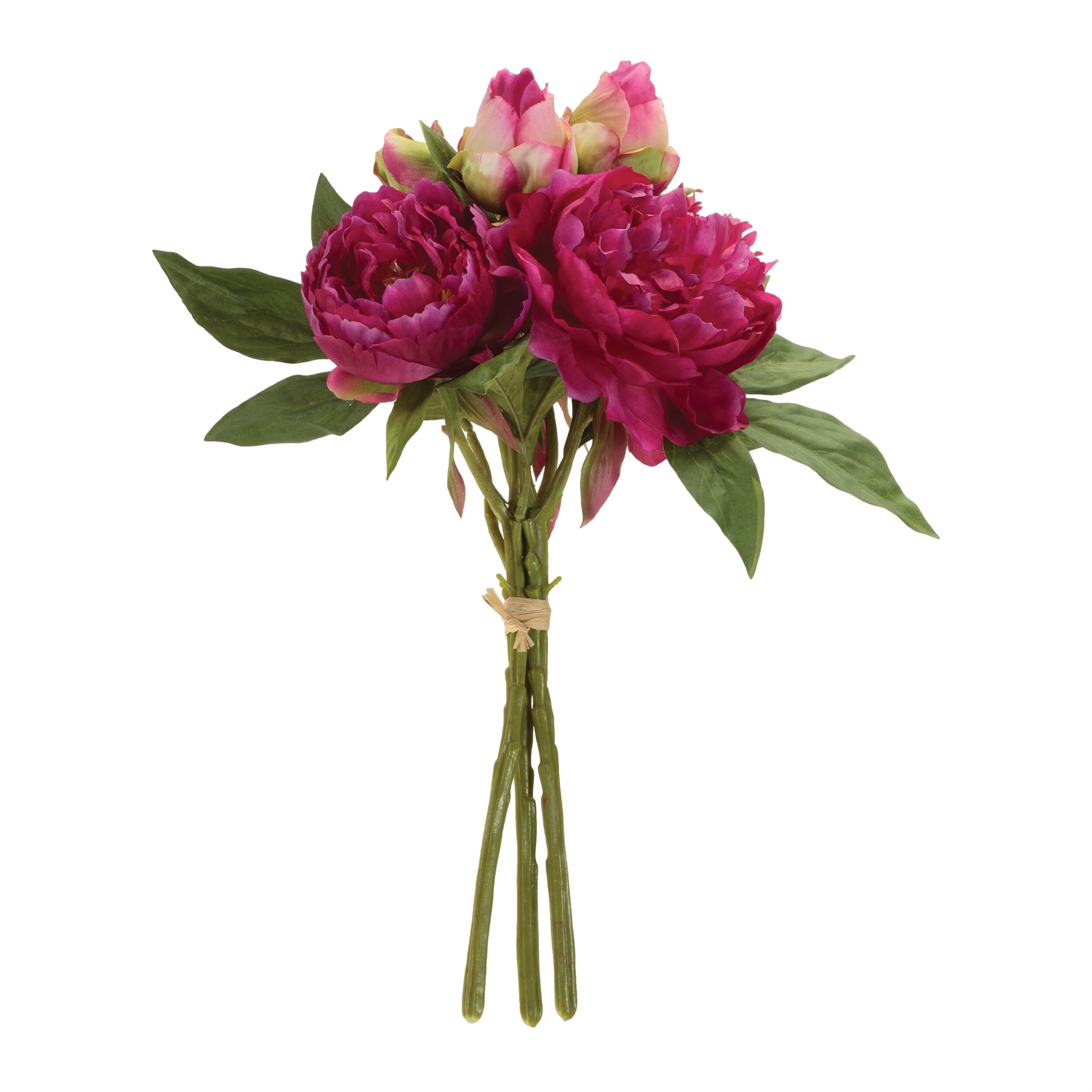 Peony Floral Bundle Set of 2, RED GREEN, hi-res image number 0