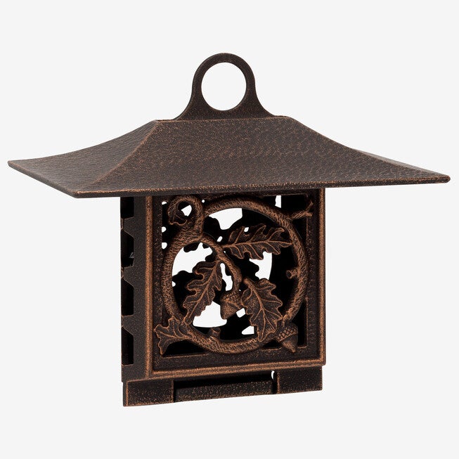 Oak Leaf Suet Feeder, OIL RUBBED BRONZE, hi-res image number null