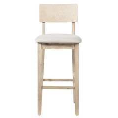 Julian 30 in Gray Wash Bar Stool