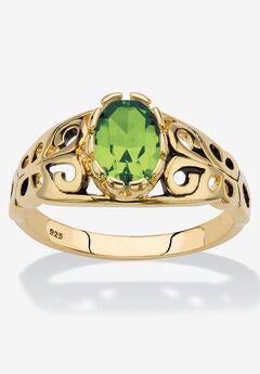 Gold Plated Sterling Silver Rings