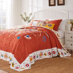Topanga Cotton Quilted Bedspread Set
