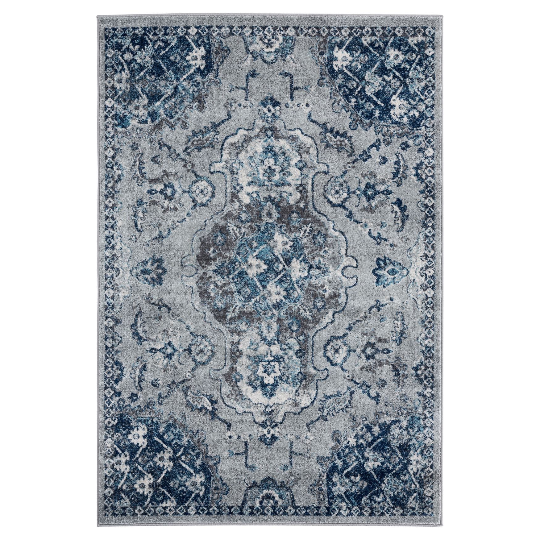 Bali Melaya Area Rug, GREY, hi-res image number 0