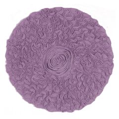 Bell Flower Round Bath Rug Collection