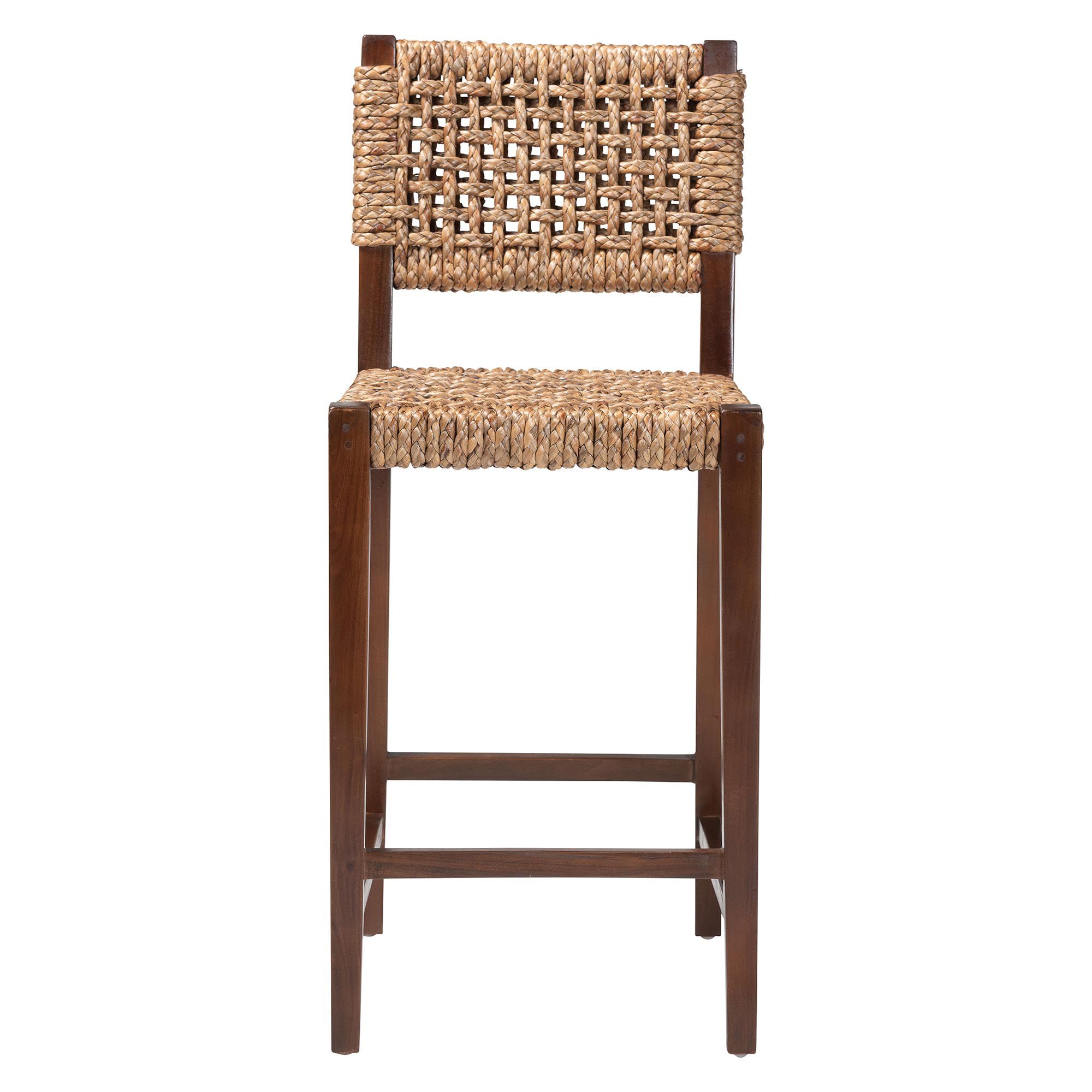 Alise Handwoven Seagrass Bar Stool, NATURAL, alternate image number 2