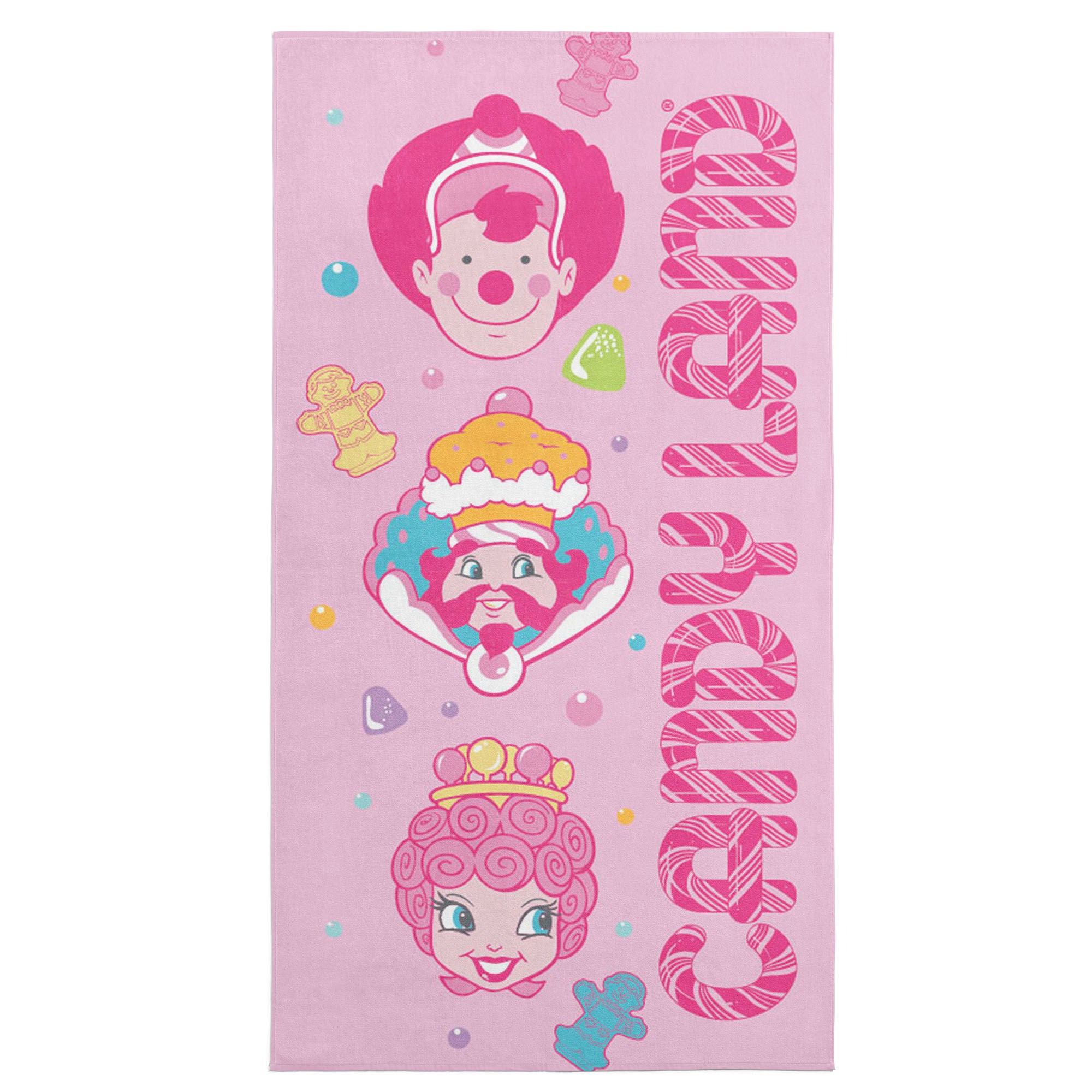 KISS The Star Child Microfiber Beach Towel 30x60 inches, CANDYLAND, hi-res image number 0