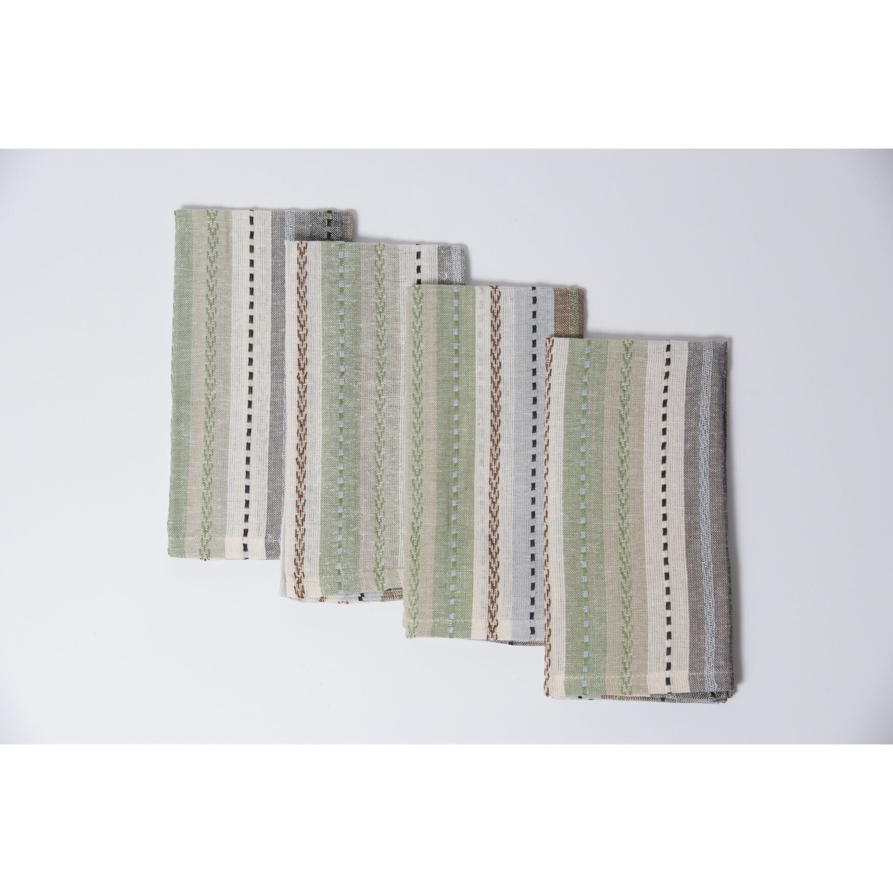 PHOENIX 4 PK NAPKINS, NATURAL, hi-res image number 0