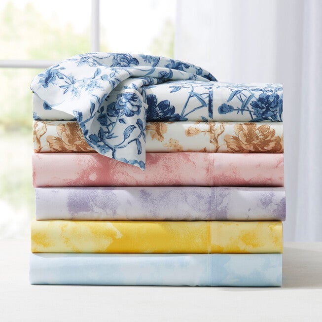 Microfiber Printed Bed Tite™ Sheet Set, , on-hover image number null