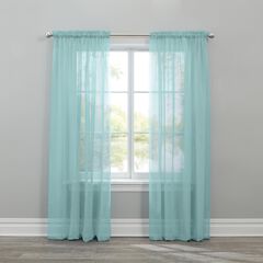 BH Studio Sheer Voile Rod-Pocket Panels -Set of 2