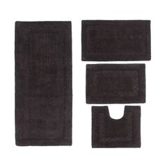 Classy 3-Pc. Bath Mat Set
