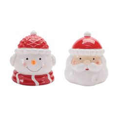 Ceramic Holiday Canister (Set of 2)