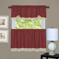 Darcy Window Curtain Tier and Valance Set