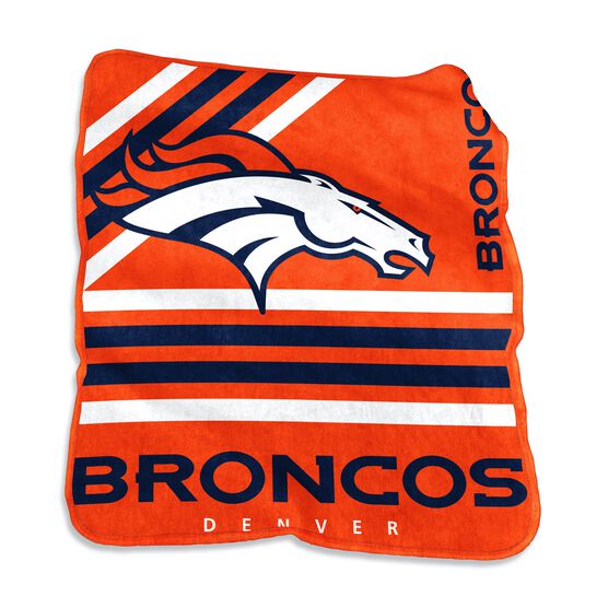 Denver Broncos Raschel Throw Home Textiles, MULTI, hi-res image number null