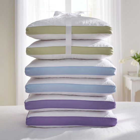 Stomach Sleeper Gusseted Density 2-Pack Pillows, , on-hover image number null