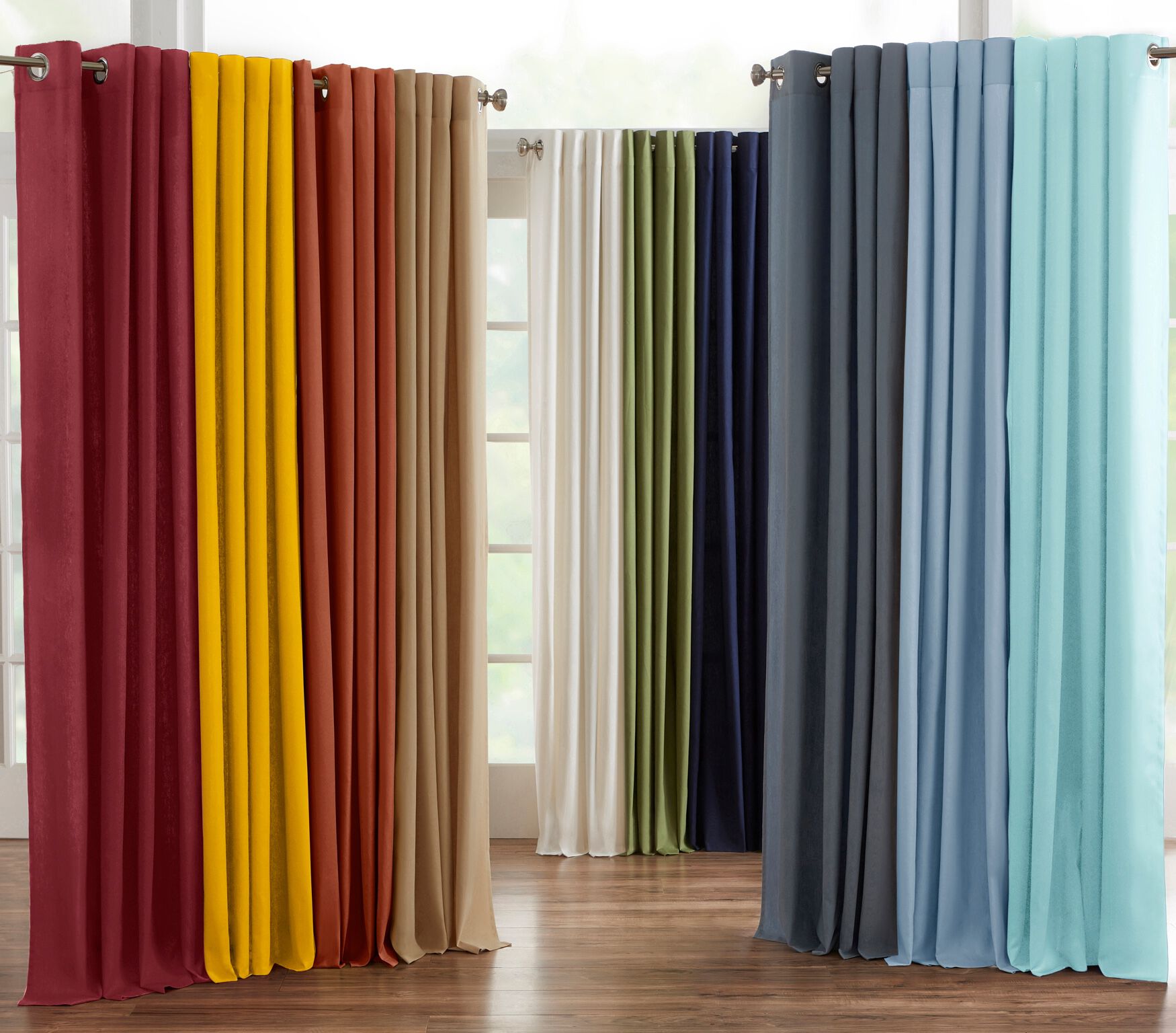 Poly Cotton Canvas Grommet Panel, , on-hover image number 1