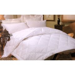 Silk-Filled 260 Thread Count Damask Stripe Comforter