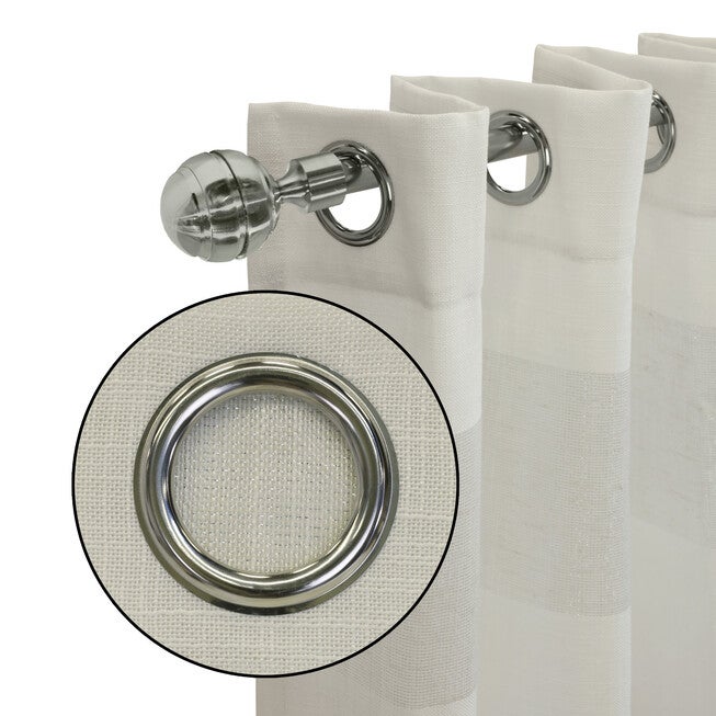 Paraiso Sheer Grommet Curtain Panel, , alternate image number 3