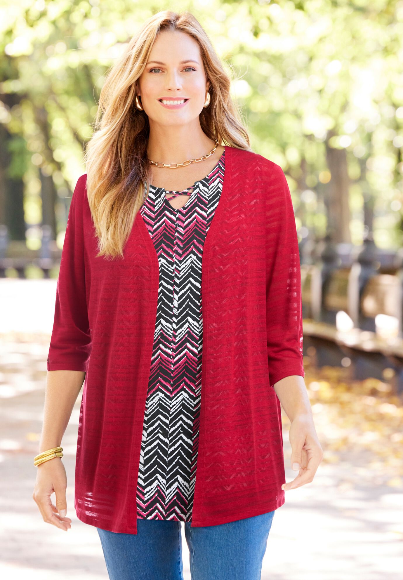 Crisscross Timeless Tank, , alternate image number 5