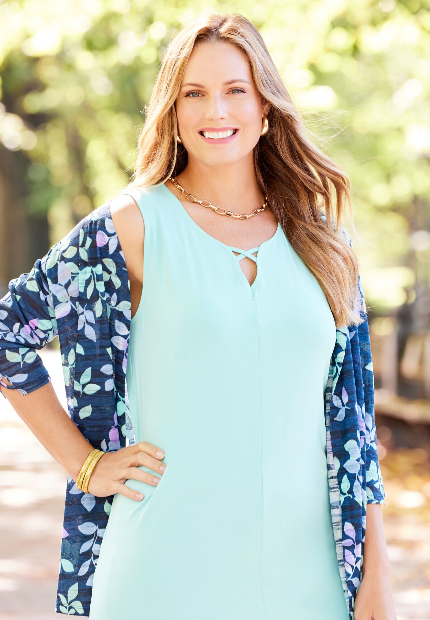 Crisscross Timeless Tank, , alternate image number 4