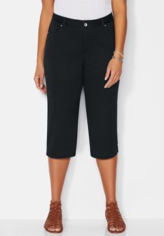 Softluxe Sateen Stretch Capri