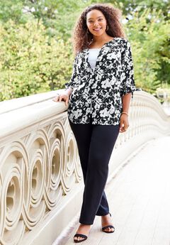Plus Size Christmas Blouse