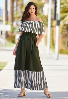Off-The-Shoulder Maxi Dress