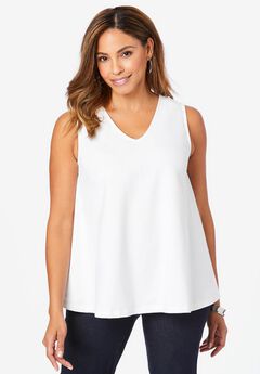 Cotton Knit Tank Tops