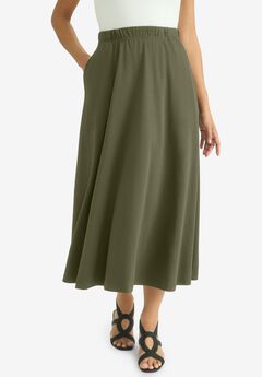 Plus Size Flowy Skirts