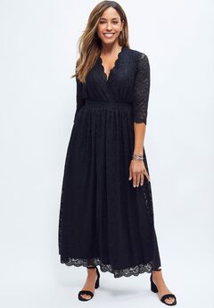 Stretch Lace Maxi Dress