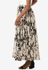 Pleated Maxi Skirt, , alternate image number null
