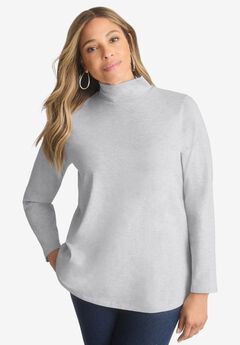 Plus Size Trendy Long Sleeve Shirts