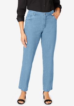Plus Size Petite Capri Jeans