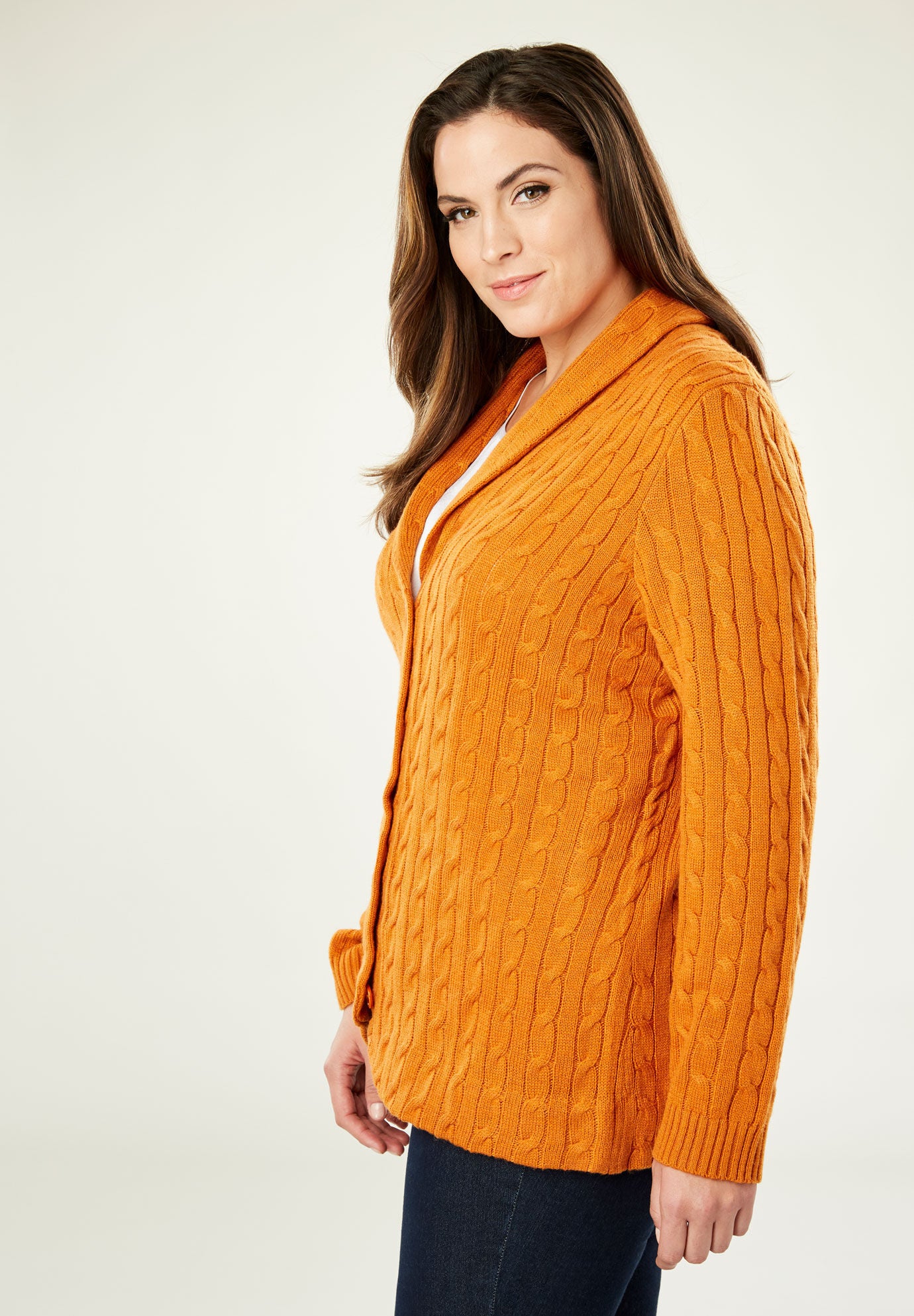 Cable Blazer Sweater, , alternate image number 3