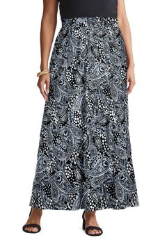 Everyday Stretch Knit Maxi Skirt