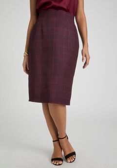 Tummy Control Bi-Stretch Pencil Skirt