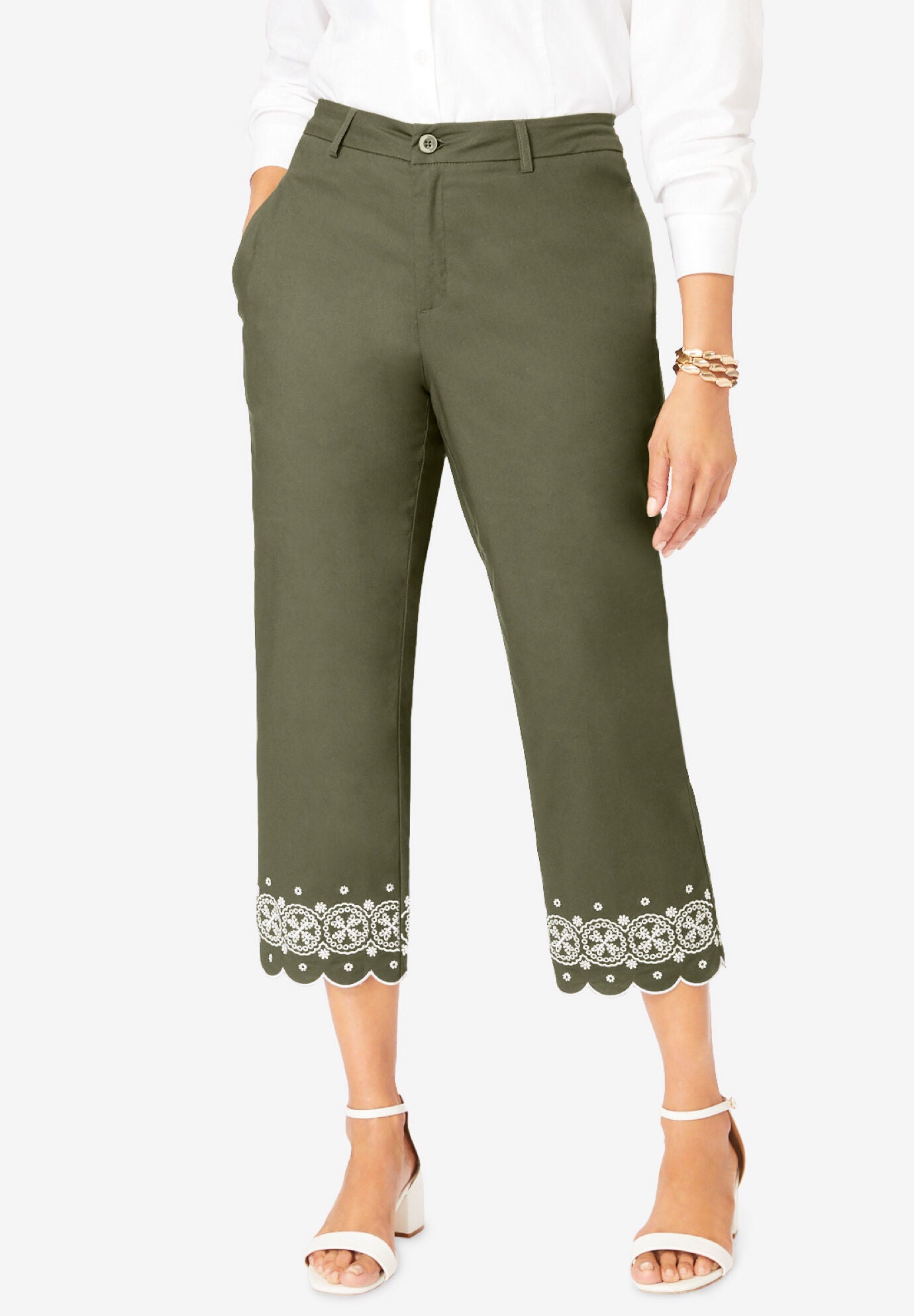 Roamans capris discount