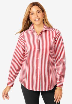 Wrinkle-Free Stretch Poplin Shirt