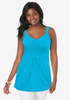 Plus Size Cotton Tops