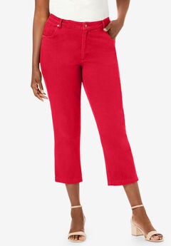 Plus Size Zip Front Pants