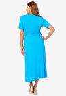 Tie-Waist High Low Dress, , on-hover image number null