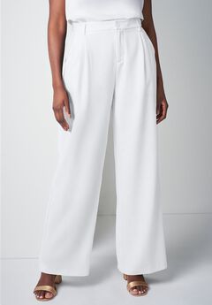Bi-Stretch Wide Leg Pant