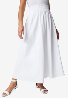 Chambray Maxi Skirt