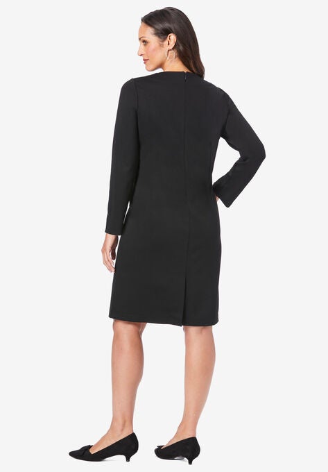 Bow A-Line Dress, , on-hover image number null