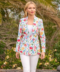 Floral Blazer
